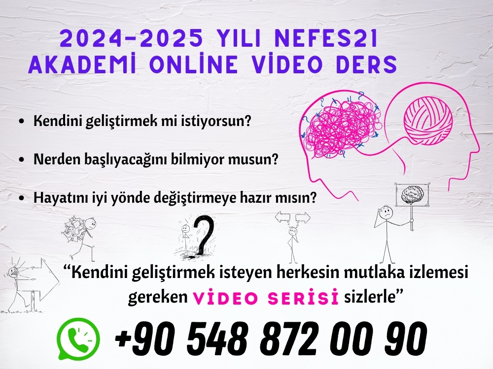 2024-2025 yılı Nefes21 Akademi Online video ders